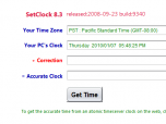 SetClock Screenshot