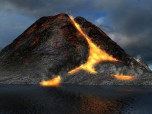 Active Volcano 3D Screensaver Screenshot