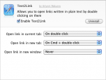 Text2Link Safari Extension Screenshot