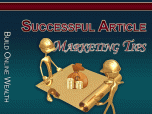 Successful Article Marketing Tips Screenshot