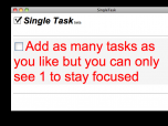 SingleTask Screenshot