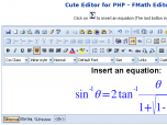 fMath Editor - Cute Editor Plugin Screenshot