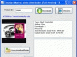 Template Monster Demo Downloader Screenshot