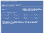 SebbySoft Licensing Screenshot