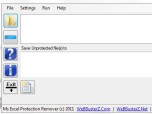 Microsoft Excel Protection Remover Screenshot