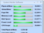 System Monitor Software Screenshot