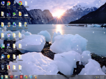 Winter at my desktop Screenshot