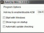 AutoClip Mini Screenshot