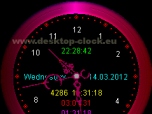 Voice Desktop Clock Screenshot