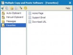 Multiple Copy and Paste Software Screenshot