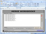 Merge Workbooks Professional Screenshot