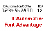 IDAutomation OCR Font Advantage Package Screenshot