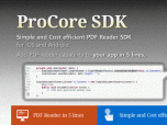 ProCore PDF Reader SDK for iOS and Android