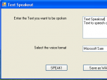 Text Speakout - Text to speech converter Screenshot
