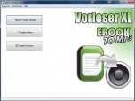 Vorleser XL - EbookToMP3 Screenshot