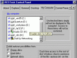 RESTrick Control Panel Screenshot