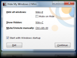 Hide My Windows Mini